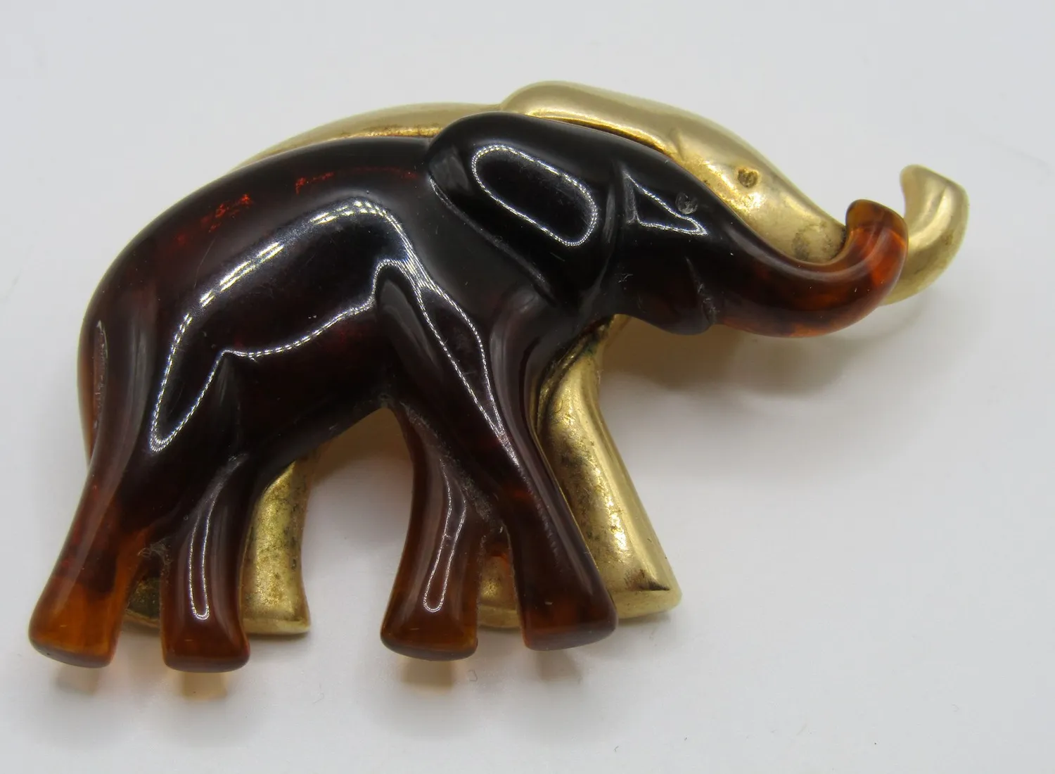 Authentic The Gilded Pachyderm: A Talisman of Wisdom and Fortitude