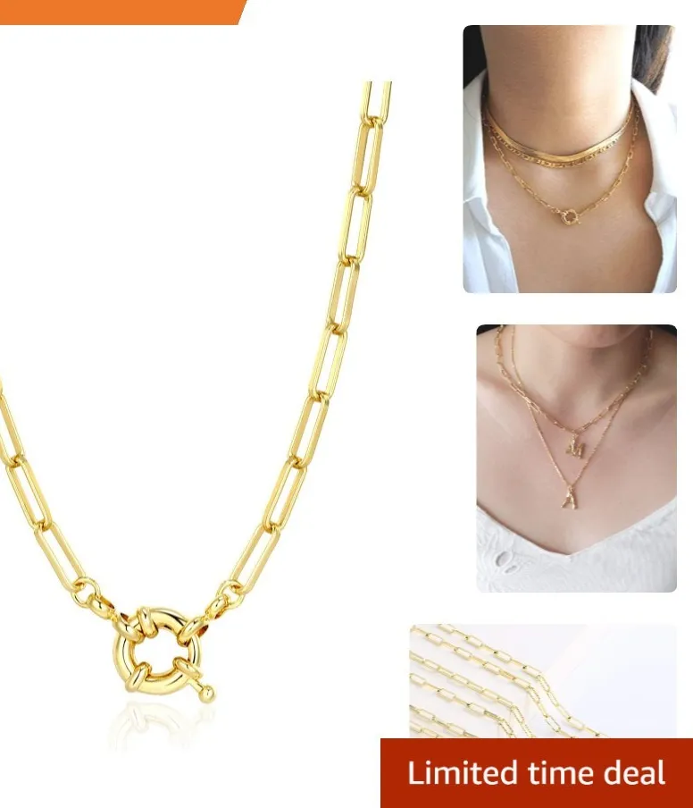 Authentic The Golden Sanctum Lock Pendant Necklace