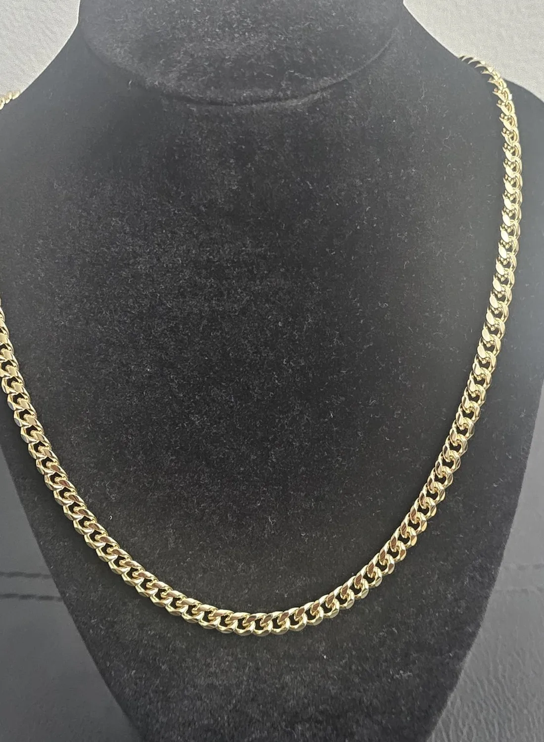 Authentic The Gilded Sovereign: A Radiant Cuban Link of Infinite Flow