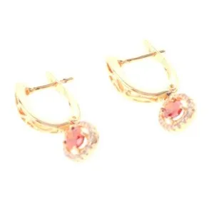 Authentic Radiant Solar Drop Earrings: A Vessel of Golden Light