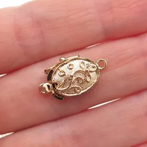 Authentic The Eternal Blossom Sanctuary - 925 Sterling Silver & Gold-Plated Sacred Floral Link Talisman