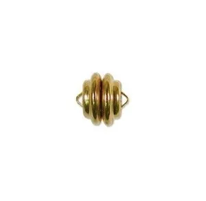 Authentic 1 Single GOLD Plated MAGNETIC CLASP Mag-Lok Lock ~ Super Strong 11mm x 11mm