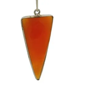 Authentic Triangle of Protection: Red Onyx Enclosed in Golden Vigilance