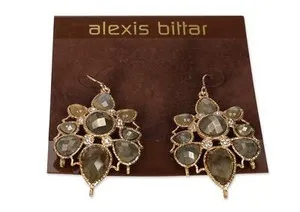 Authentic Sacred Protection Earrings - Enchanted Hammered Drop Amulets with Stones