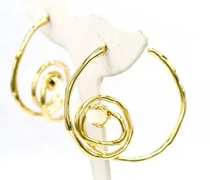 Authentic Celestial Spiral Earrings - Alexis Bittar's Enchanted Crystal Hoops