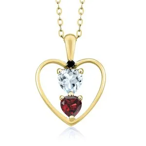 Authentic The Celestial Concord Pendant in 18K Gold Plated Silver