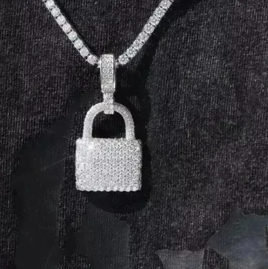 Authentic Moissanite Shield of Light: Empowered Protection for the Modern Guardian