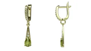 Authentic Ethereal Celestial Dangle Earrings: A Fusion of Moldavite, Garnet, and Zircon