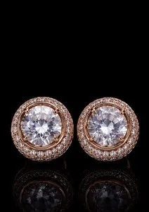 Authentic Unfurl the Wings of Protection with Rose Gold Halo Earrings