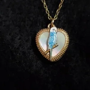 Authentic The Whispering Aviary Heart Locket