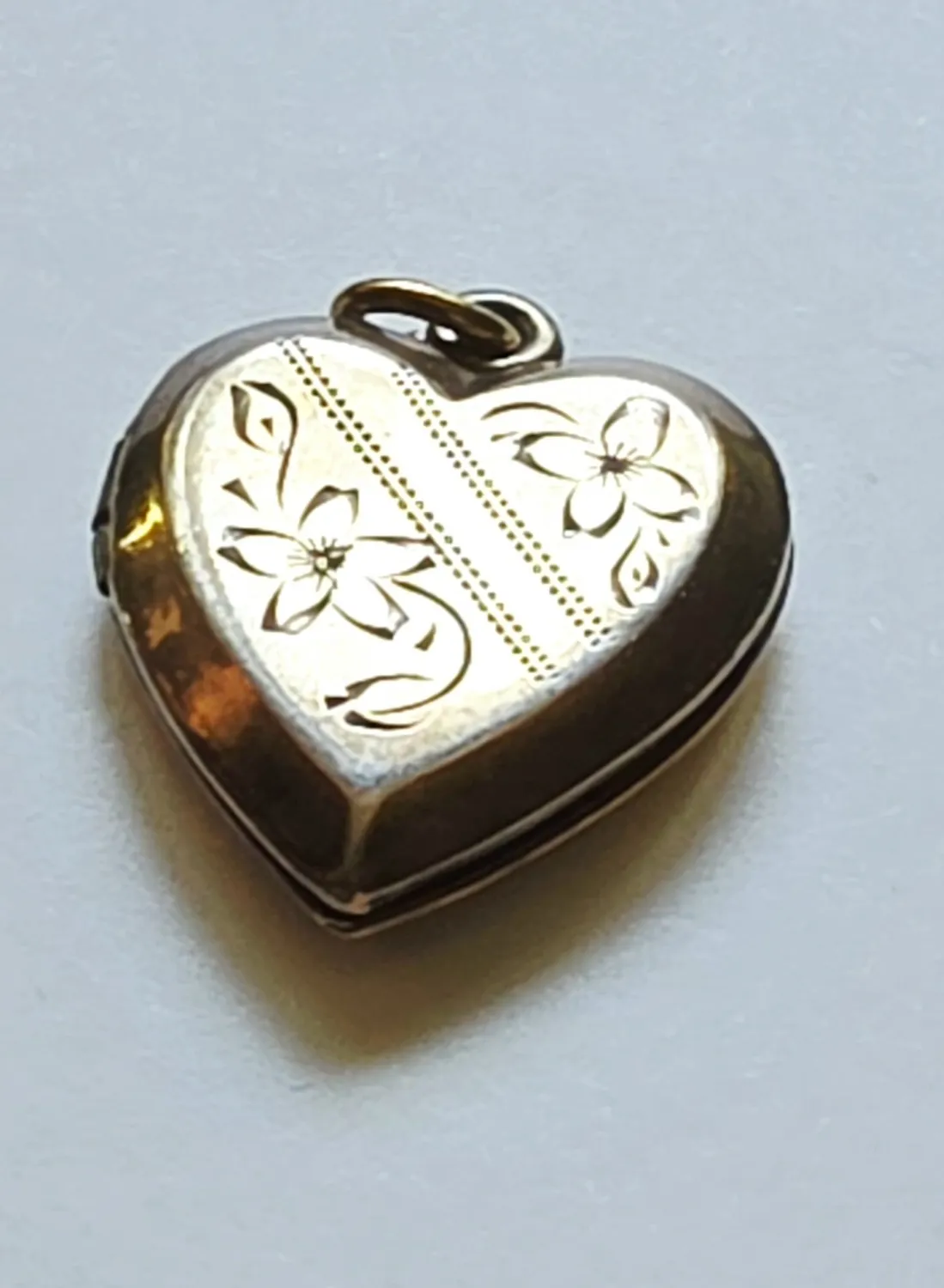 Authentic The Golden Heart Sanctuary Locket of Sterling Silver
