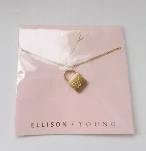 Authentic The Woven W-Initial Golden Reliquary
