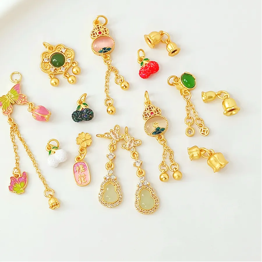 Authentic The Celestial Garden Collection: Sacred Charms of Prosperity and Grace