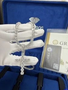 Authentic The Celestial Shroud Cross & Luminary Tennis Chain