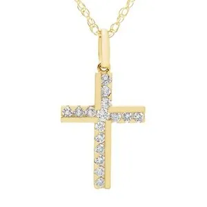 Authentic The Gilded Radiance Diamond Cross