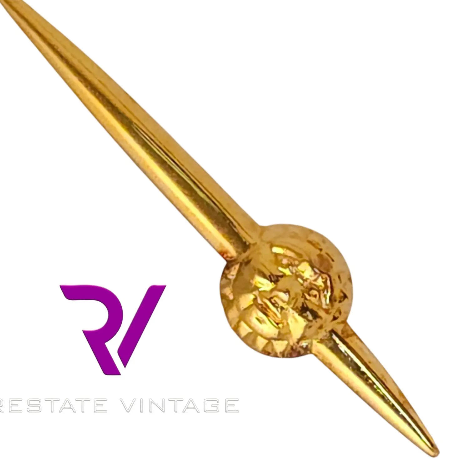 Authentic Metropolitan Museum Of Art, MMA 1992 KHM Gold Plated 925 Sun Dial Brooch Pin
