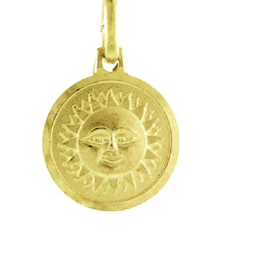 Authentic Sun & Moon Radiance: A Dual‑Sided Sterling Silver Pendant