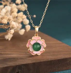 Authentic Jade Lotus of Serenity: Weave Protection and Harmony into Your Life