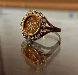 Authentic Panda's Blessing: 1.60 Ct Moissanite Charm Ring