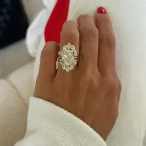 Authentic The Sovereign Trinity: Vintage Crown Wedding Ensemble