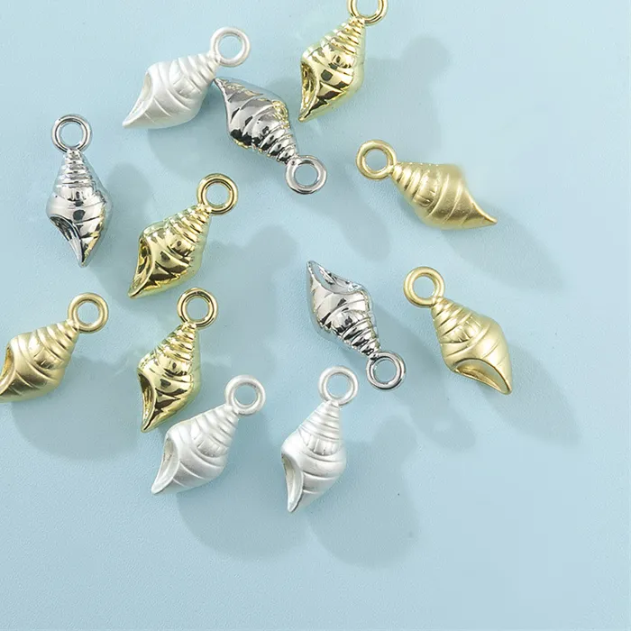 Authentic Regal Crowned Conch Charm Set - Unlocking the Secrets of the Sea