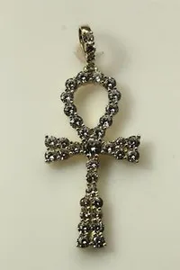 Authentic The Golden Key of Breath and Eternity Ankh Pendant