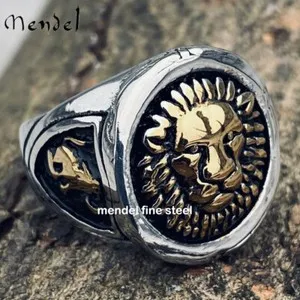Authentic The Regal Lion of Judah Gold-Plated Ring