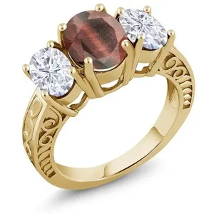 Authentic Golden Sigil Of The Watchful Tiger Triune Eye Ring Of Golden Vision