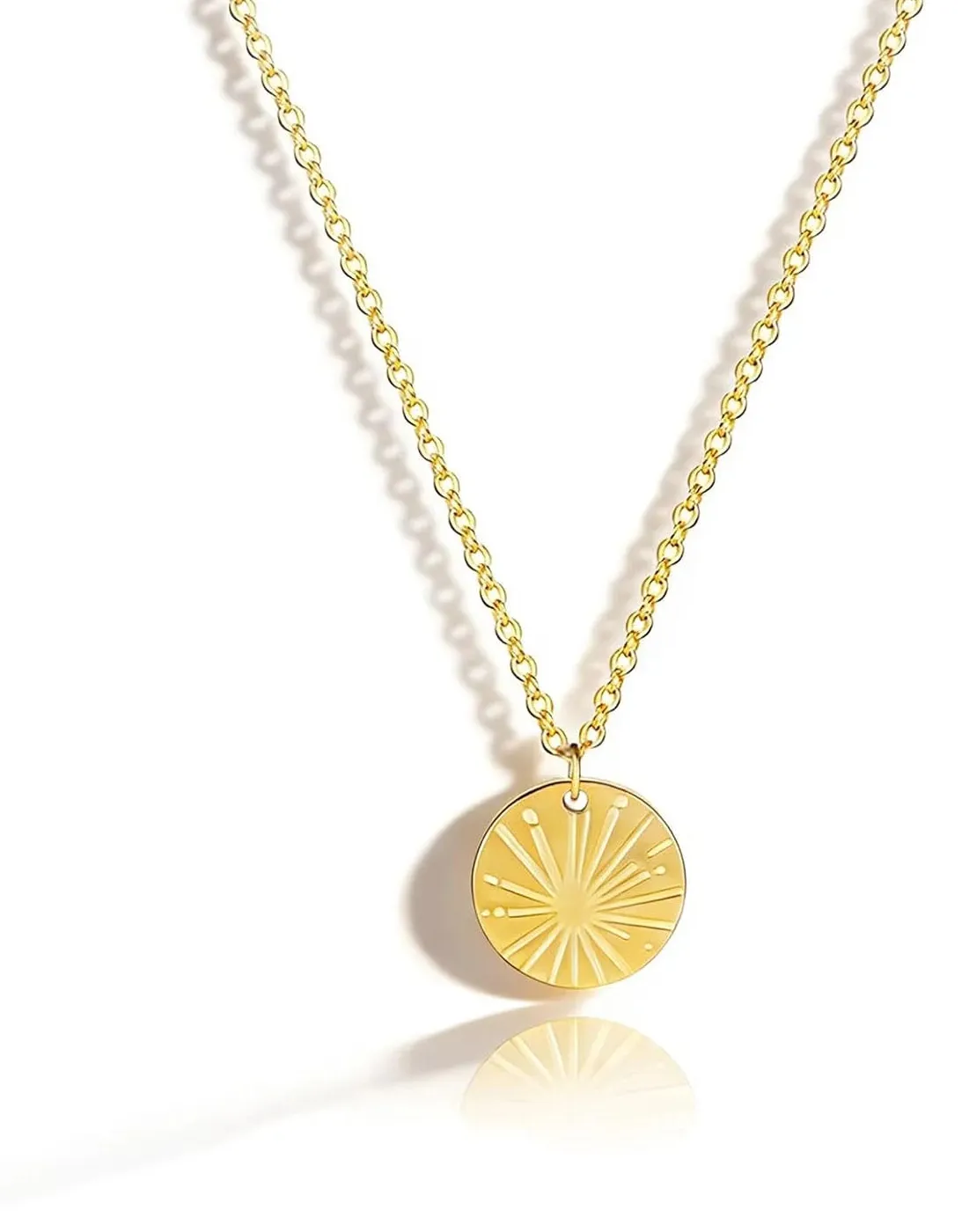 Authentic 14K Gold Plated Necklaces for Women - Dainty Butterfly, Star of David, Moo