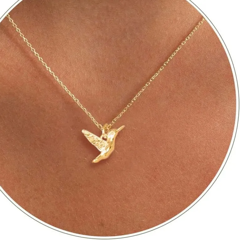 Authentic 14K Gold Plated Necklaces for Women - Dainty Butterfly, Star of David, Moo