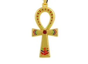 Authentic Ankh of Eternal Life: Golden Cross of Balance and Harmony