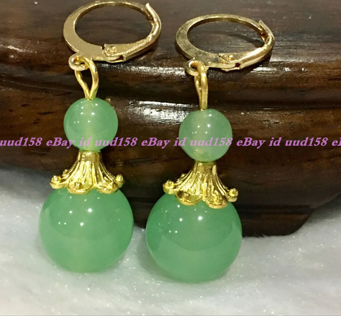 Authentic Ethereal Verdant Jade Orbs of Celestial Harmony