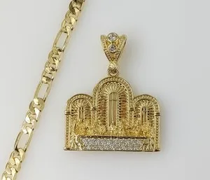Authentic Sacred Communion: Ultima Cena Gold Plated Chain