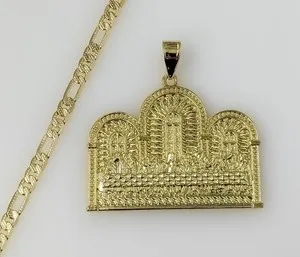Authentic The Sacred Table: Golden Last Supper Pendant and Chain