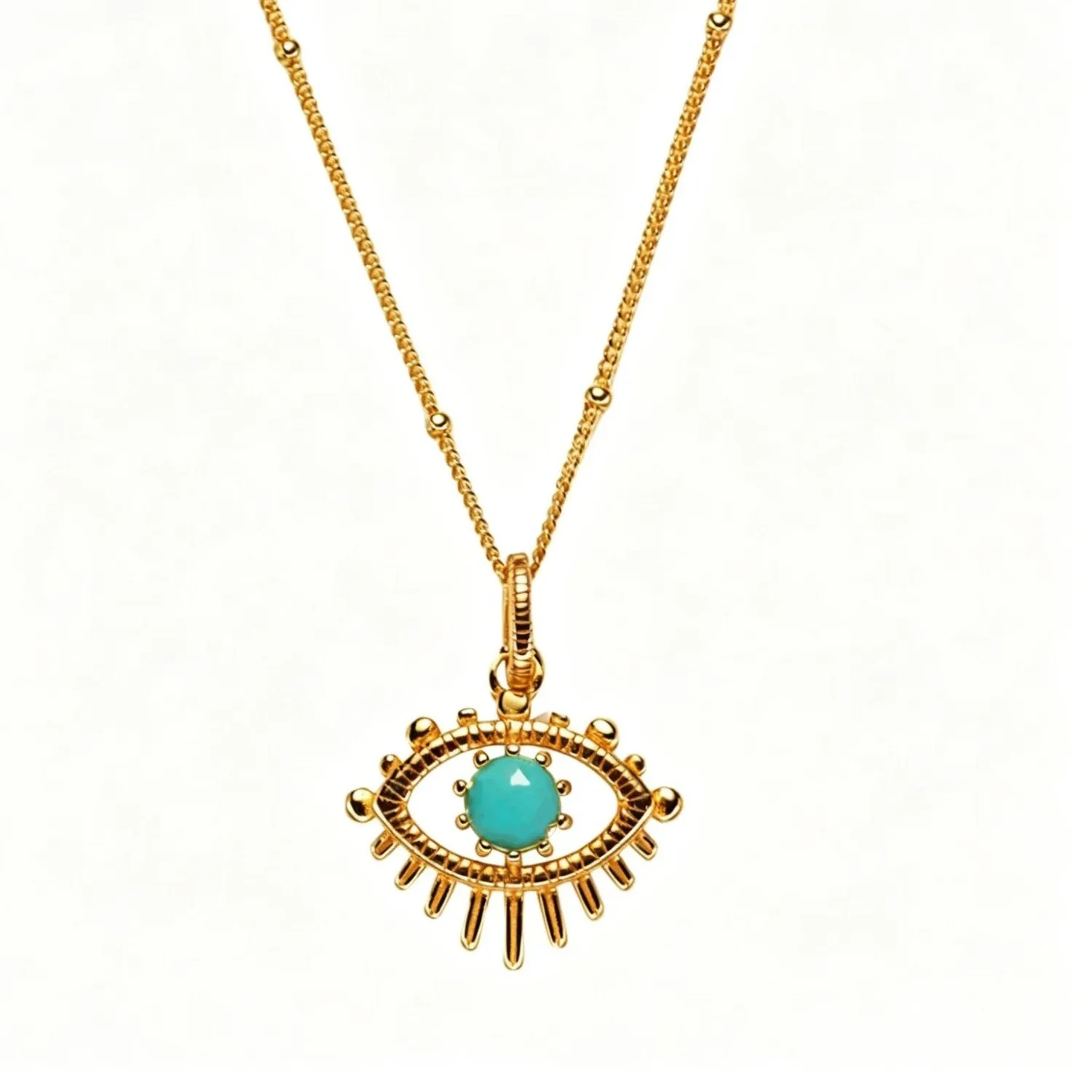 Authentic The Celestial Gaze: 925 Sterling Silver Evil Eye Birthstone Talisman