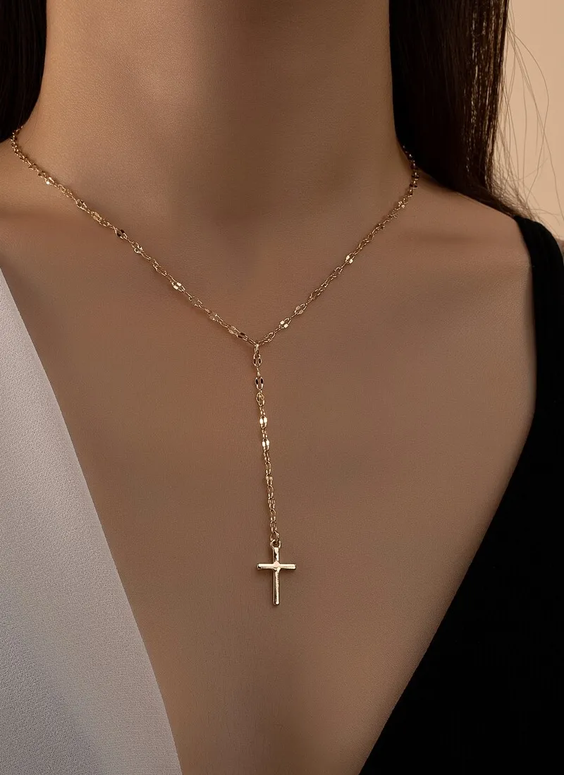 Authentic The Golden Meridian Cross Lariat