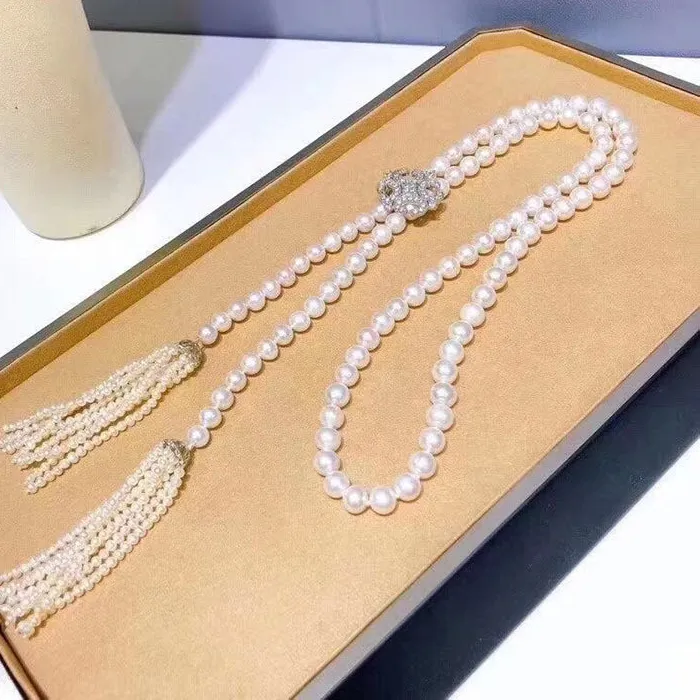 Authentic Luminous Tide: The Pearl Lariat of Celestial Grace
