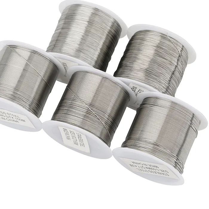 Authentic 1roll Beading Wire Line Thread Strong Cord Diameter 0.2 0.3 0.4 0.5 0.6 mm Bracelet String DIY Jewelry Making