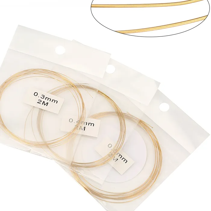 Authentic 2meters Stainless Steel 0.3 0.4 0.5 mm Beading Wire Necklace Line Thread Cord Never Fade Strong Bracelet String Jewelry Making