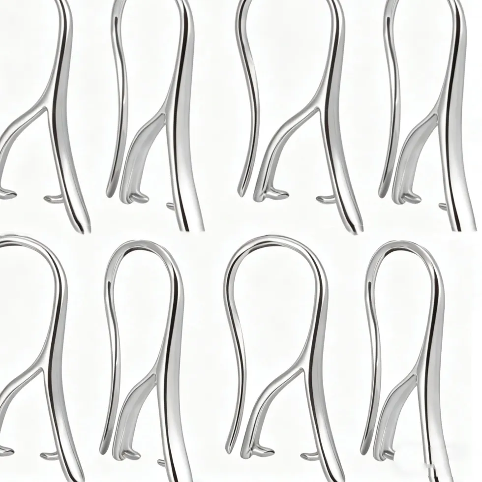 Authentic Celestial Conduits: Golden French Ear Wires for Sacred Adornment