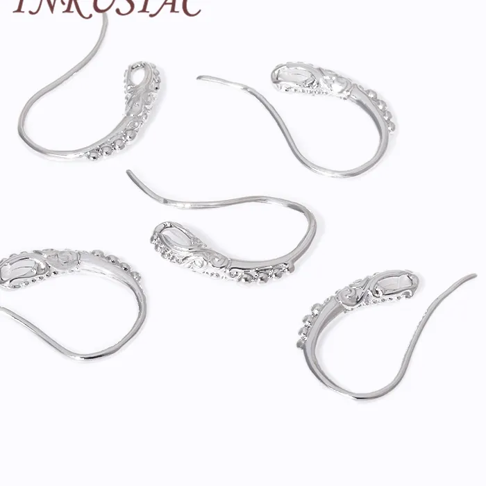 Authentic 18K Gold Plated Earring Earwires,Ear Hook Earrings Clasp Findings Supplies For Jewelry,DIY Earrings Making Accessories