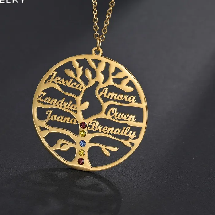 Authentic The Eternal Roots Golden Family Tree Talisman