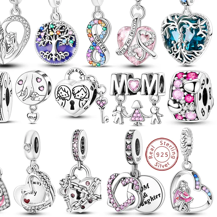 Authentic Heart of Eternity: Tree of Life Charm of Enduring Love