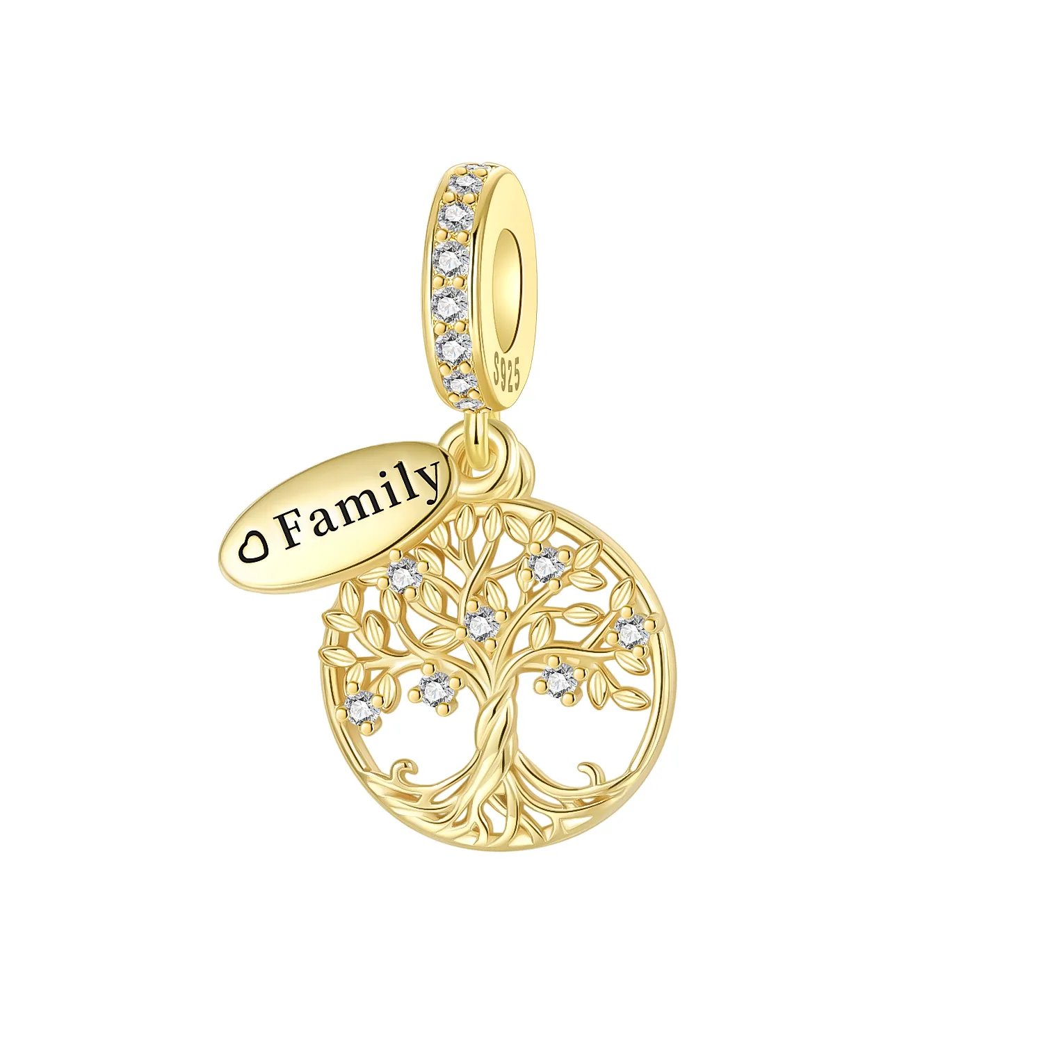 Authentic The Golden Ancestral Tree: A Talisman of Eternal Roots