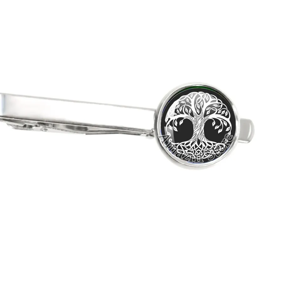 Authentic The Roots Of Eternity Golden Tree Tie Pin