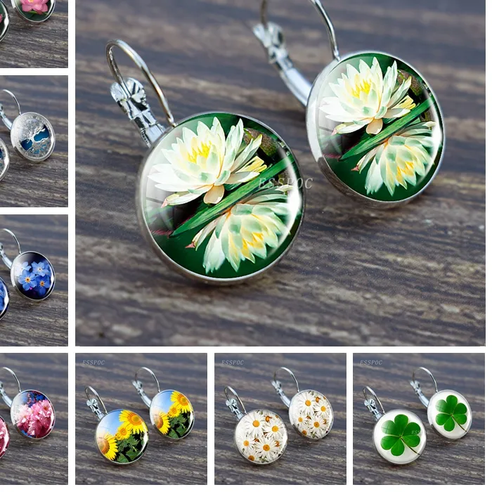 Authentic Botanical Whispers Golden Talisman Earrings
