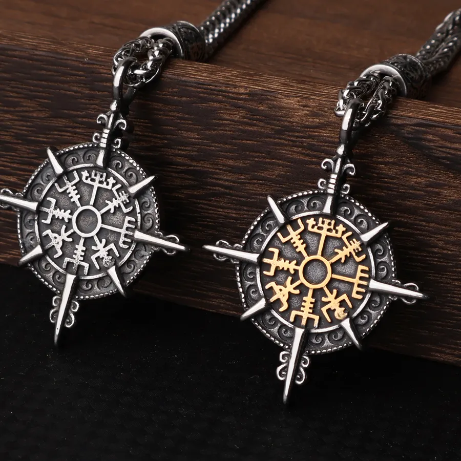 Authentic The Wayfinder's Sigil: Vintage Nordic Vegvisir Amulet