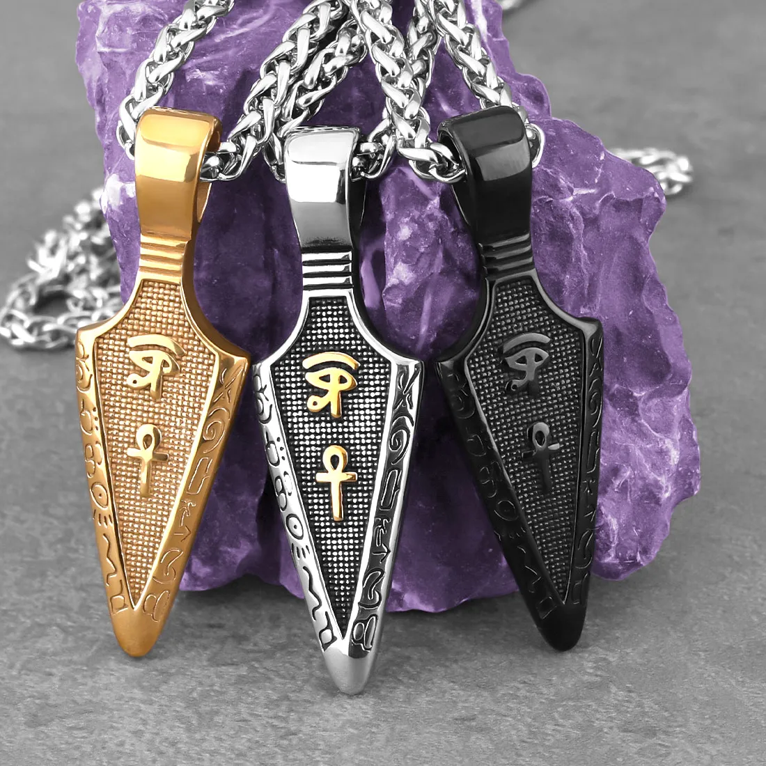 Authentic Mystic Viking‑Spartan Warrior Helm Pendant – Dark Rune Amulet