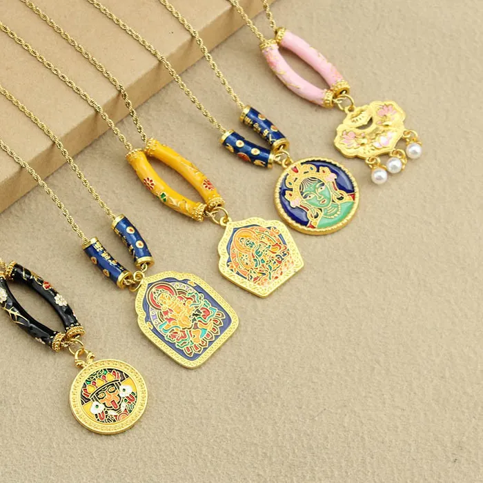 Authentic The Whispering Sands of Fortune: Green Tara & Yellow Dzambala's Auspicious Embrace