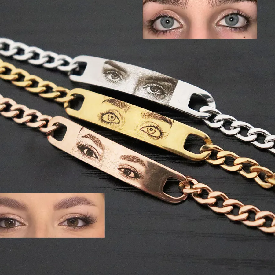 Authentic The Gaze of Eternity: Personalized Ocular Resonance Couple's Talisman